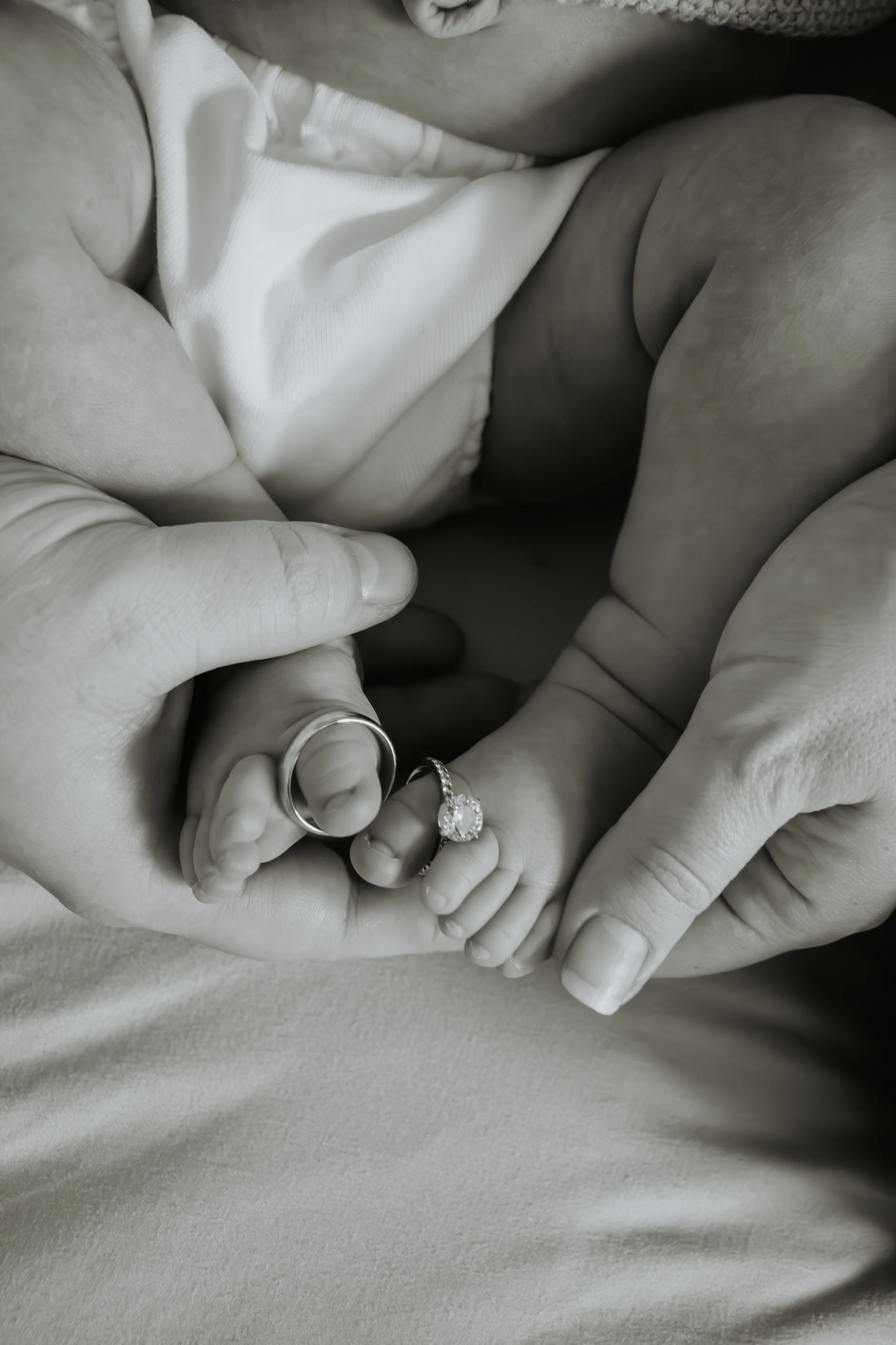 Quinn at Home Newborn Photos