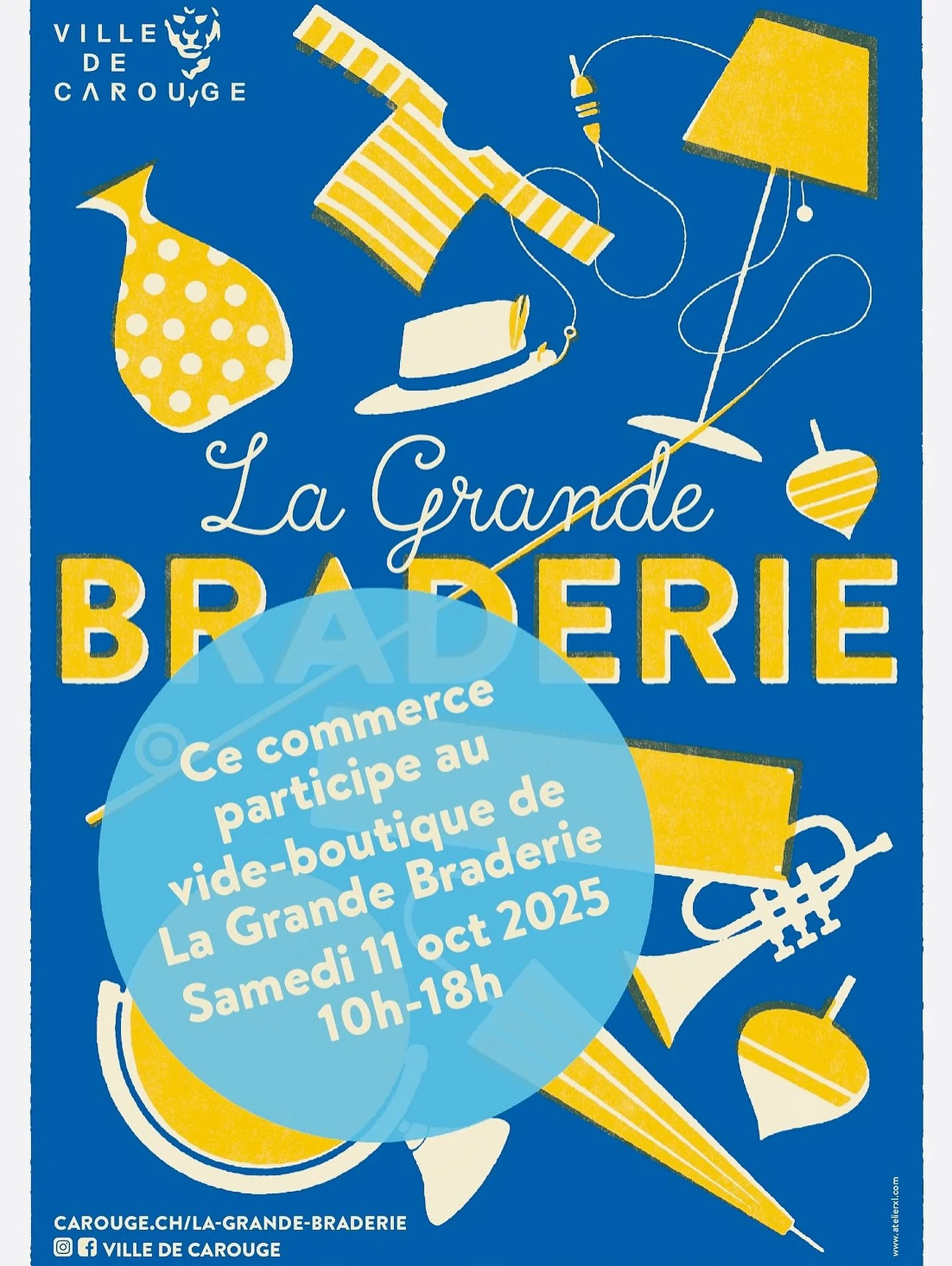 Des centaines de coupons et des métrages de tissus et papiers peints à prix MINI 🛒🏷️
Et le retour du coin vintage des Ploumettes 📺👗🪭
#braderiedecarouge #carougeshopping #achetezlocal #lepetitcommerceestlecoeurdelaville #shoplocal