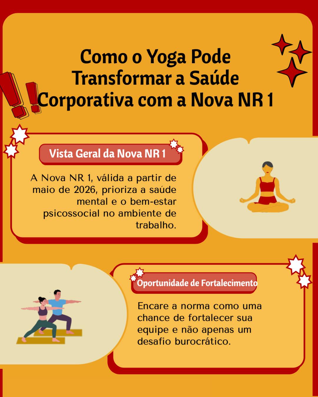 Além da Norma: Como o Yoga Prepara sua Equipe para a Nova NR 1