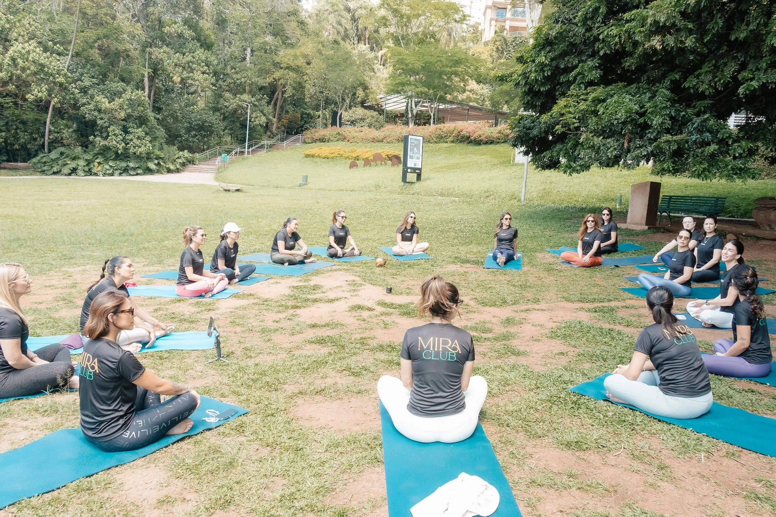Evento Débora Kalil e da Daniella Ayres no parque Burle Marx