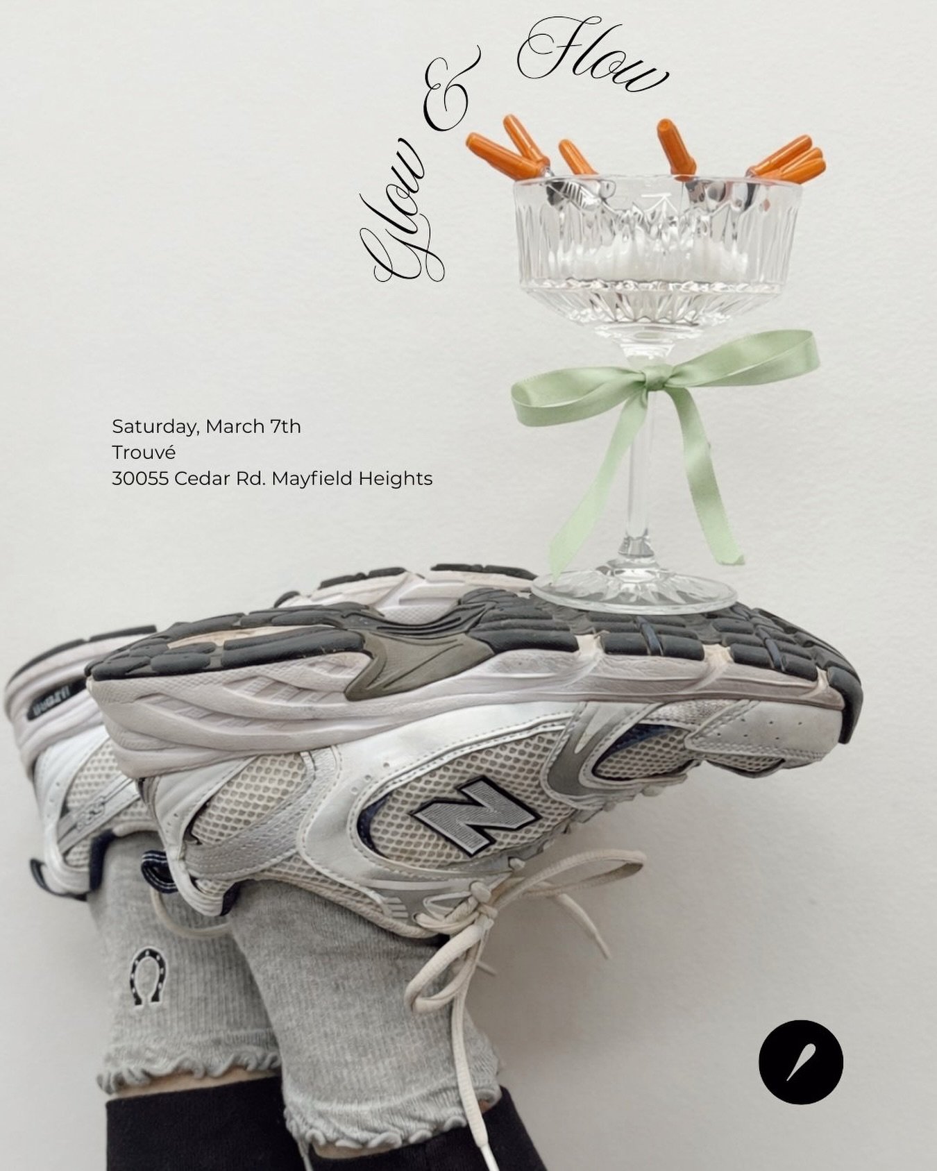 Save the date 🤍 Interested? DM us and we&rsquo;ll add you to our priority list when tickets go on sale ✨ Space will be limited to 30 guests. 

Start your morning with movement, connection, and a little glow! Join us at Trouv&eacute; for a refreshing