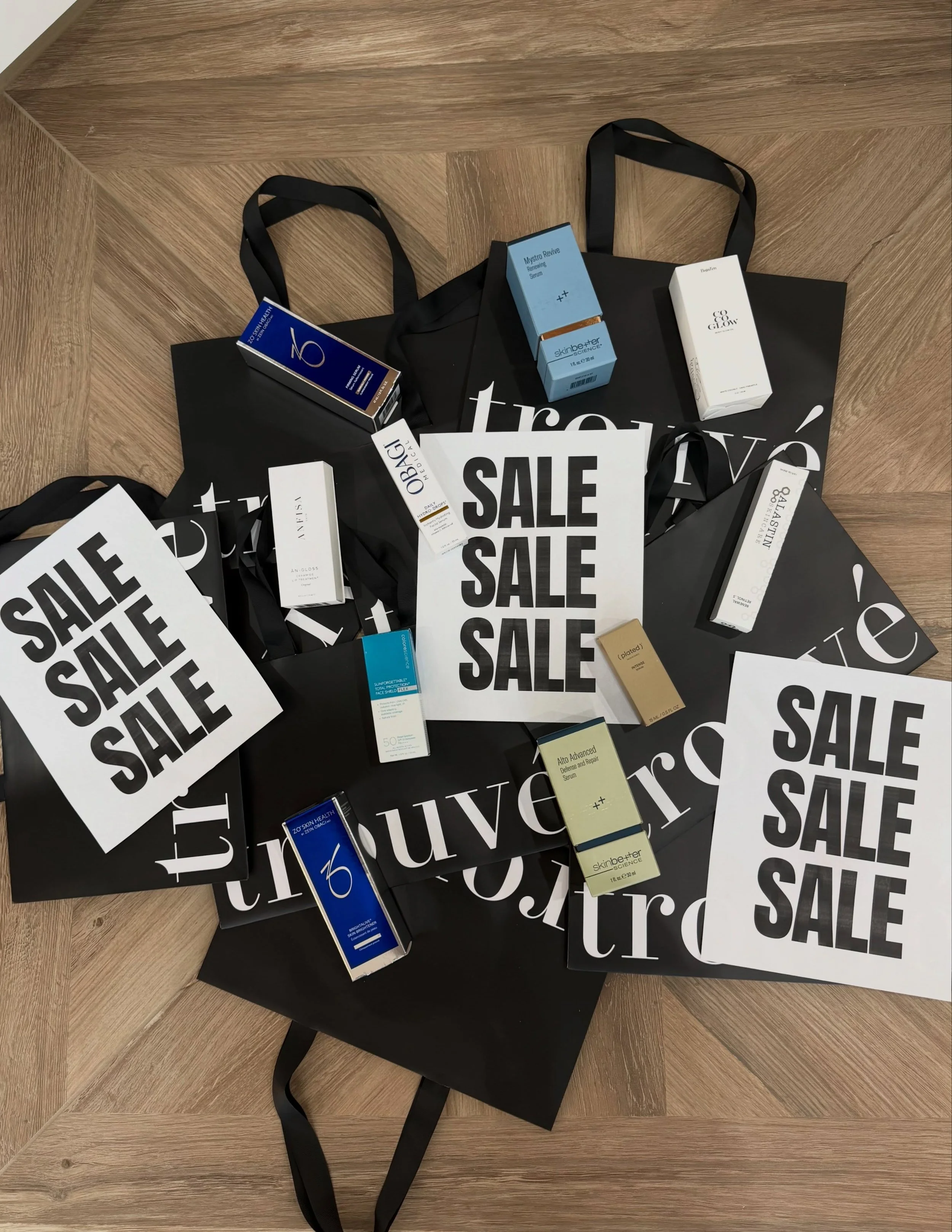 Final day of Skincare Week at Trouv&eacute; ✨🤍

Today is your last chance to enjoy savings on ALL skincare products, including your favorite medical-grade skincare and daily essentials 🫶

Club members receive 20% off and non-club members receive 15