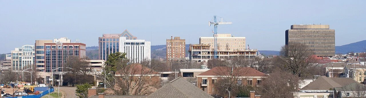 Huntsville skyline, Alabama