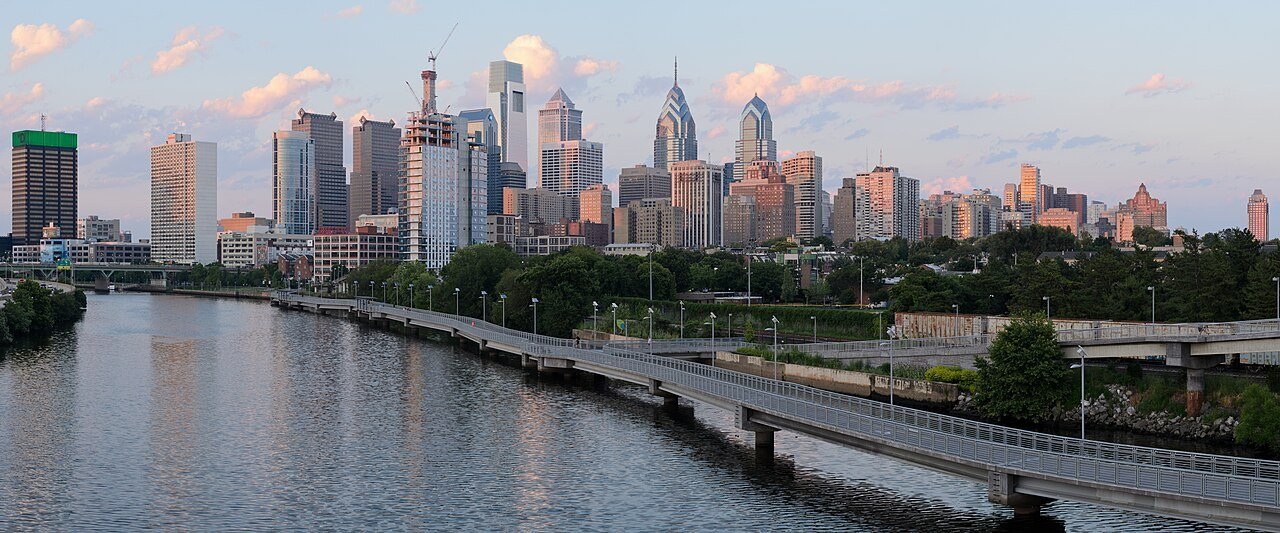 Philadelphia skyline, Pennsylvania