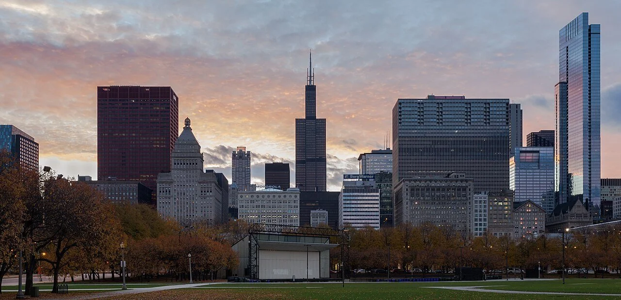 Chicago skyline, Illinois