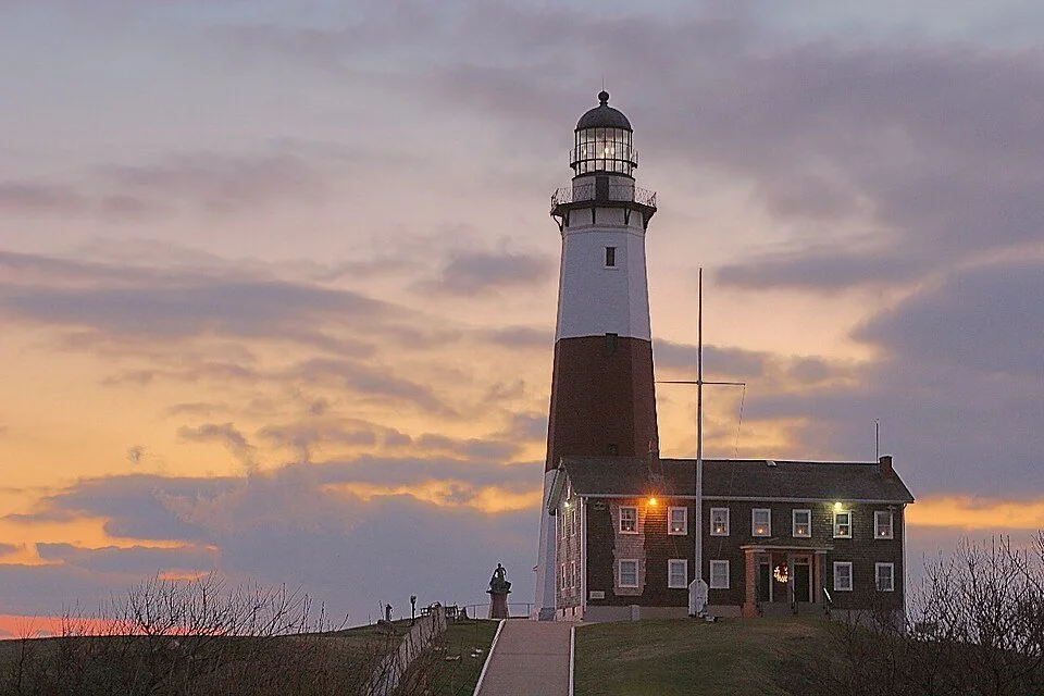 Montauk Point Lighthouse on Long Island, New York