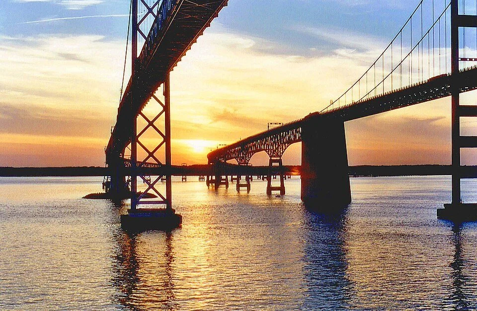 Chesapeake Bay Bridge in Maryland