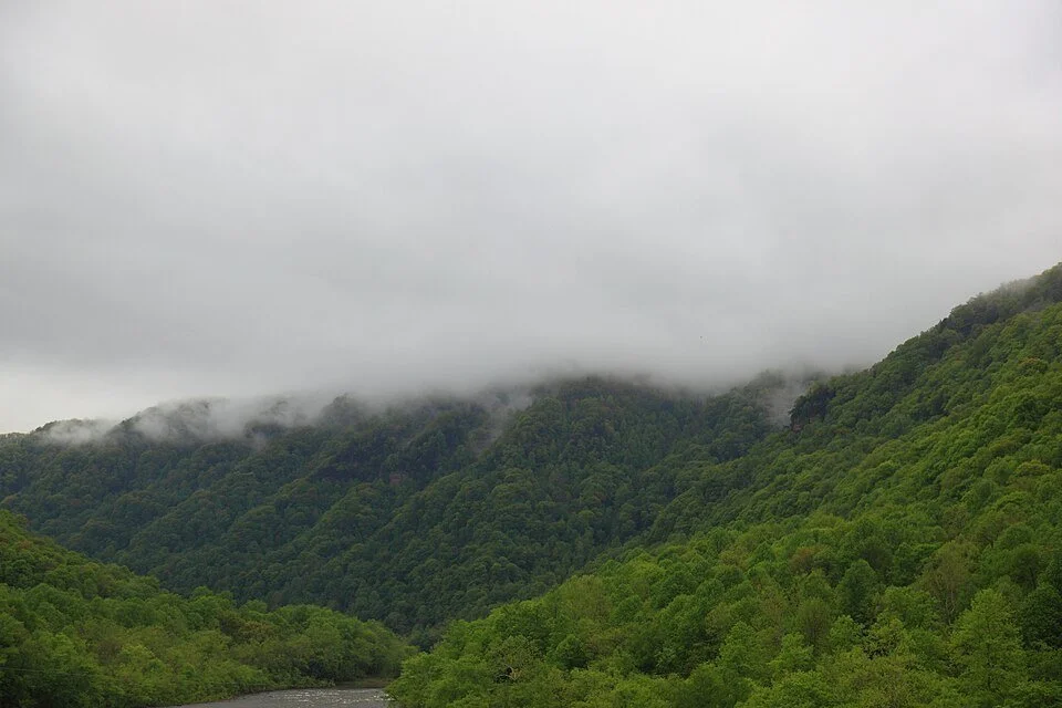 New River Gorge mountains in West Virginia