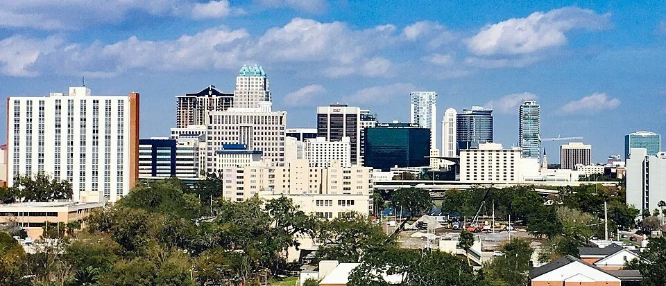 Downtown Orlando, Florida skyline