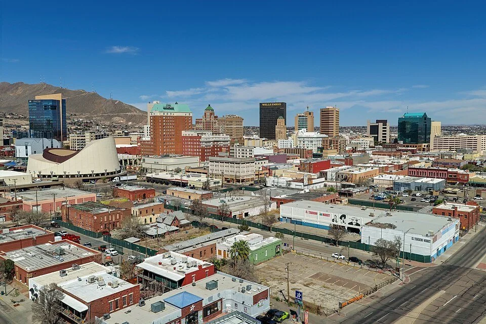 El Paso skyline, Texas