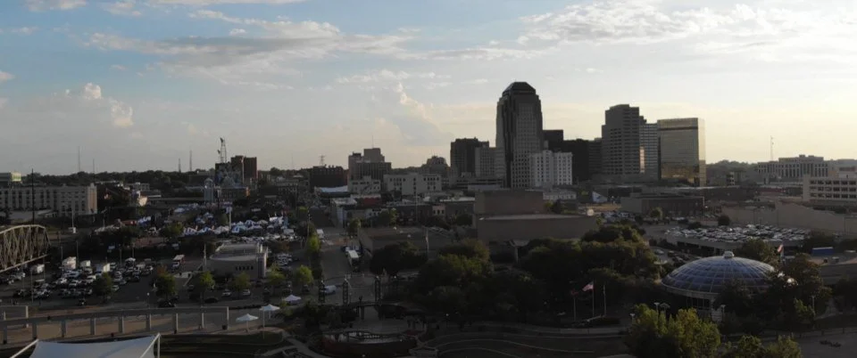 Shreveport skyline, Louisiana