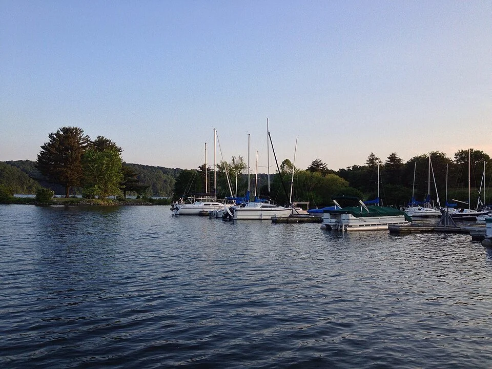 Claytor Lake State Park marina in Virginia’s New River Valley