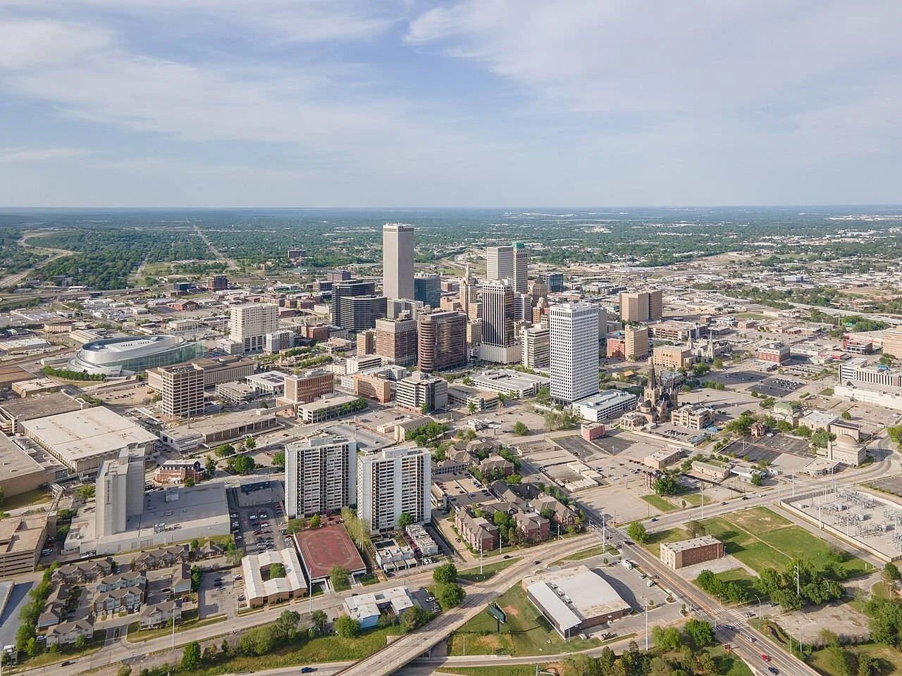 Tulsa skyline, Oklahoma