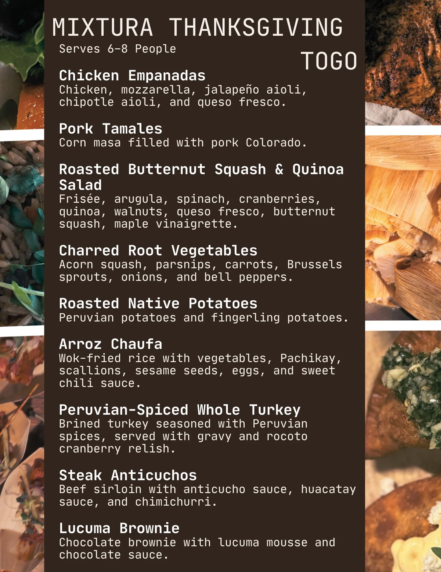 Thanksgiving Togo Package