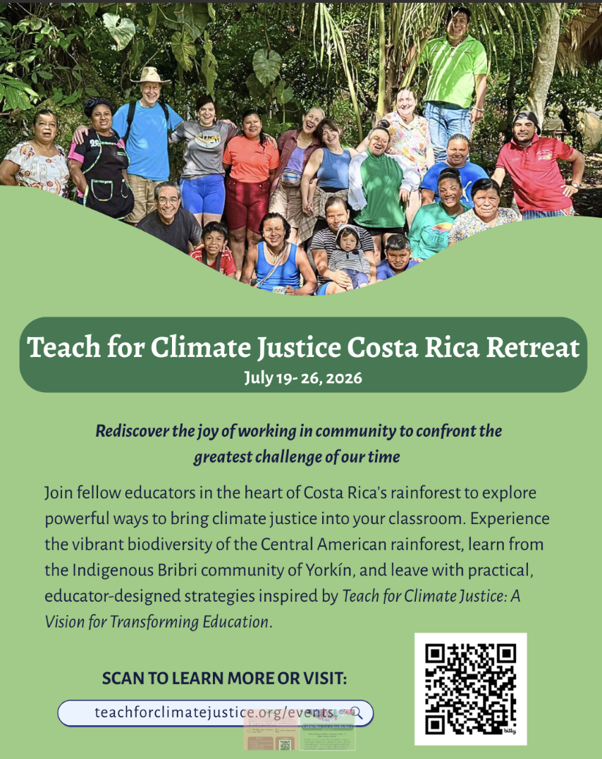 Costa Rica Retreat for Educators, July 19-July 26, 2026