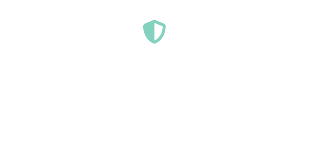 A digital security shield icon with the text 'Record Protection' and 'Minimize long-term damage' on a black background.