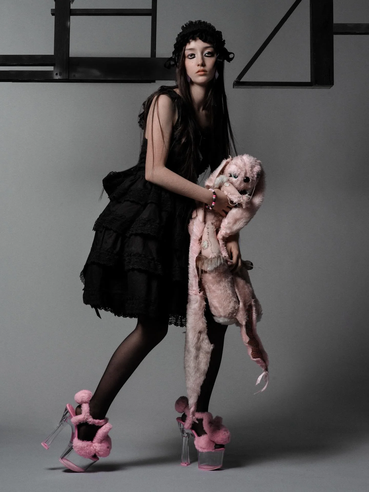 KOKO
Photography @e.miliotamez 
Fashion @eth_kng 
Makeup @bea.sloss 
Set Design @louis.gibson 
Photo assist @sebastianroz 
Casting @bitchchild 
Studio @you.studiolondon