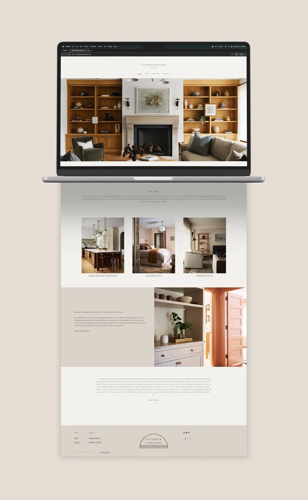 Website Design - Home Page
