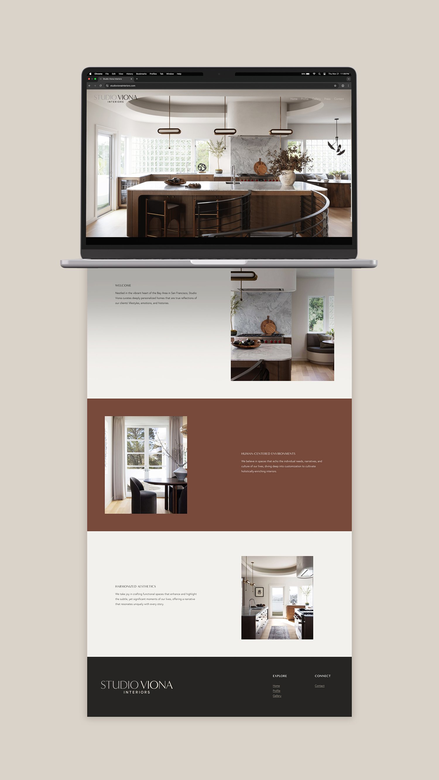 Website Design - Home Page