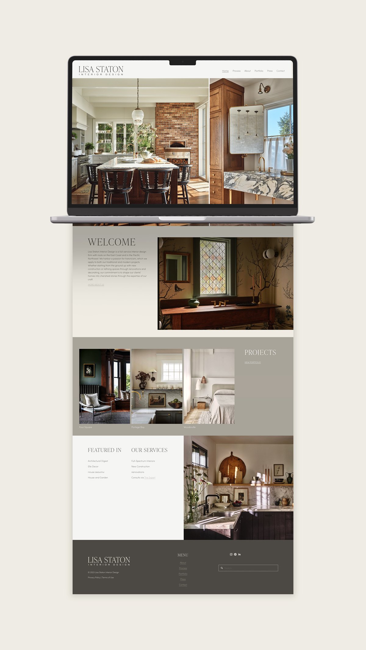 Website Design - Home Page