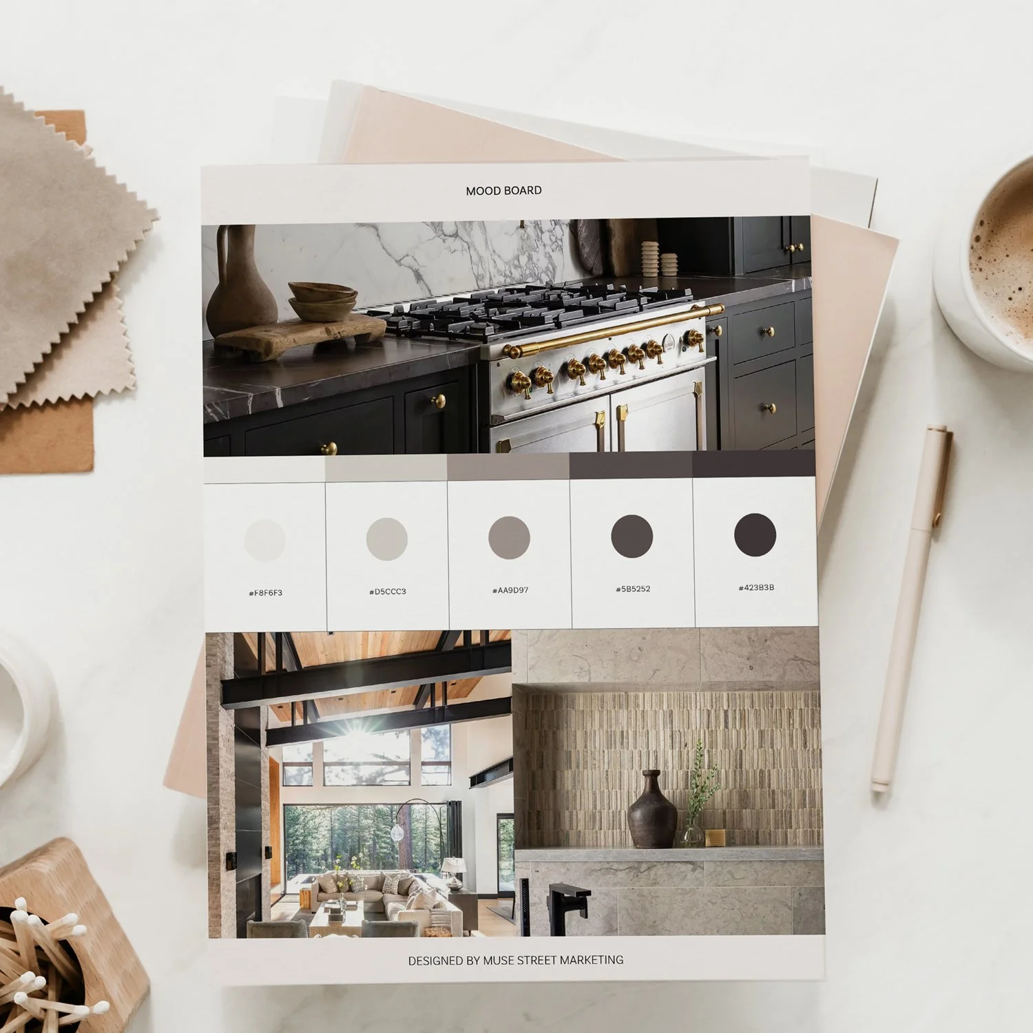 Website Design - Mood Board