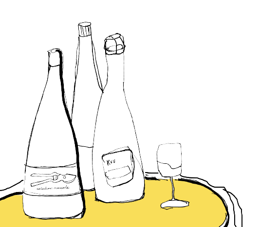 Sketch for Portfolio Tasting Poster