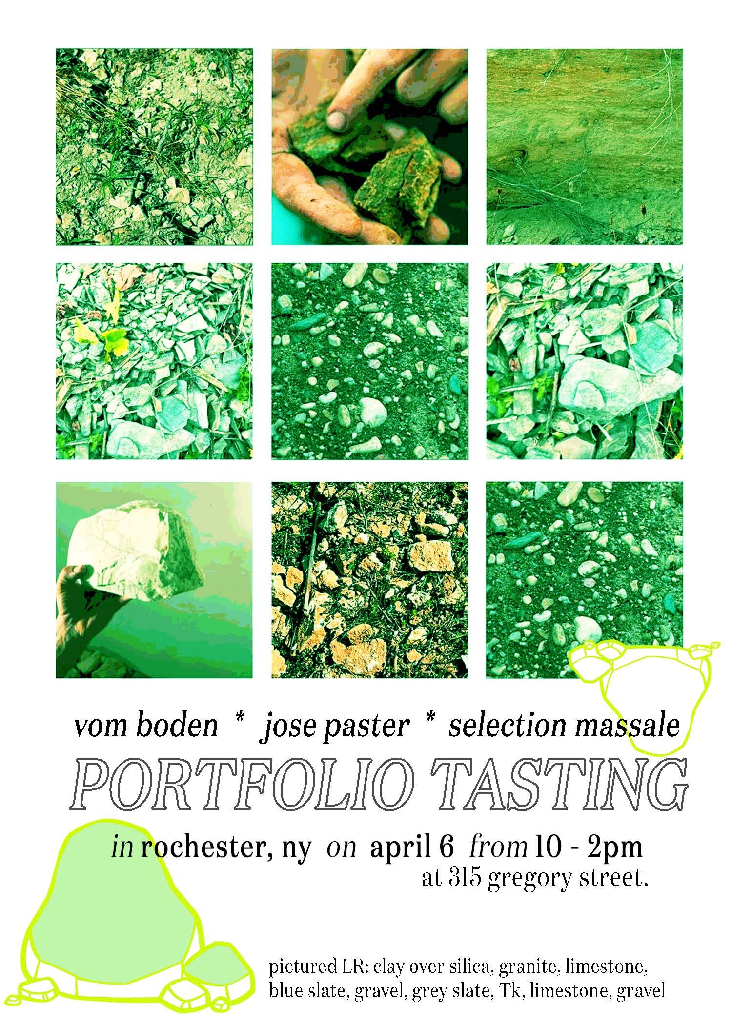 Portfolio Tasting Poster