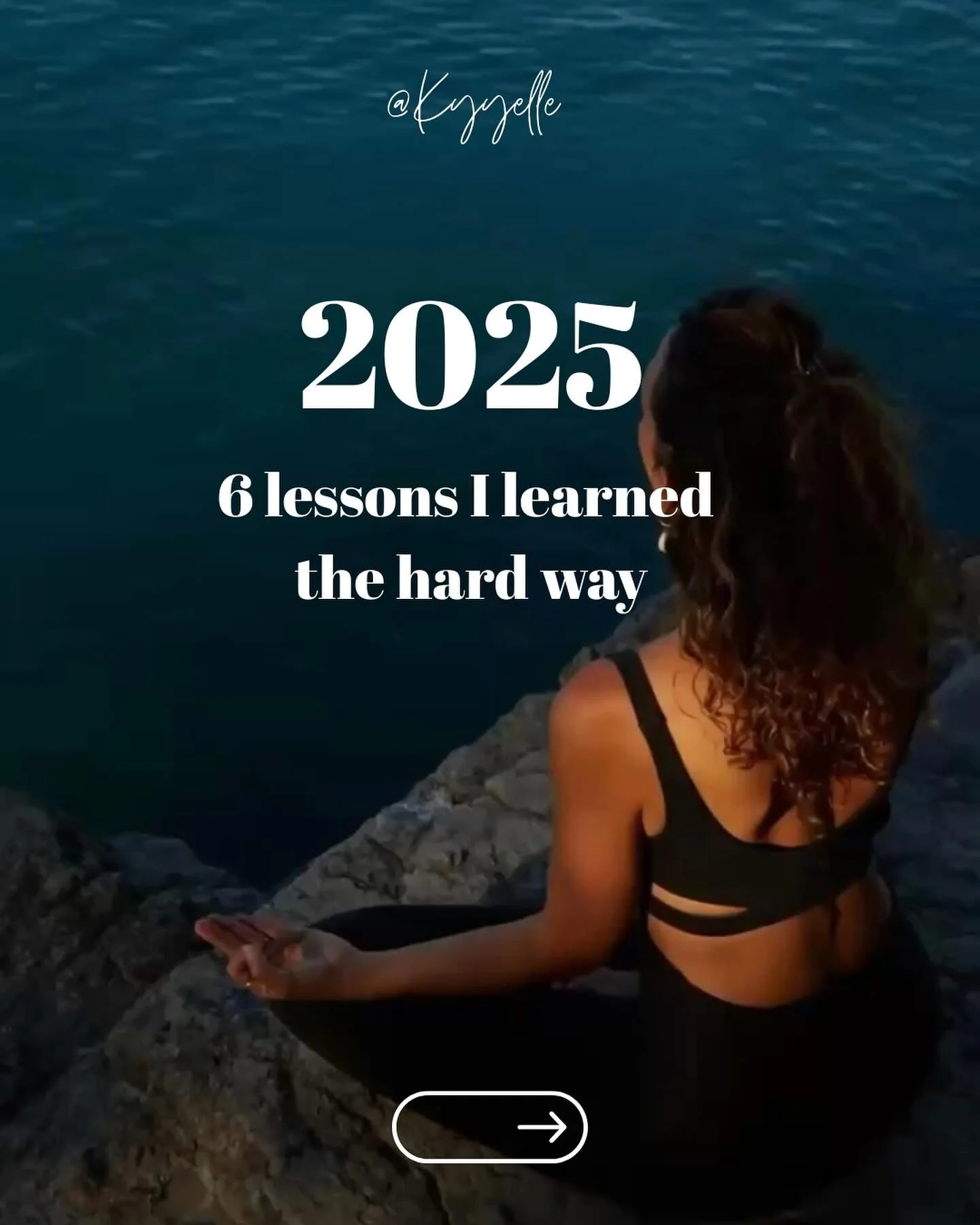 2025 in one word: Patterns🌀
Seeing them. Feeling them. Taking responsibility for them.

2026 in one word: Breakthrough✨
Integration. Alignment. Choosing differently..daily.

Some years are for awareness.
Some years are for action.

I&rsquo;m ready f