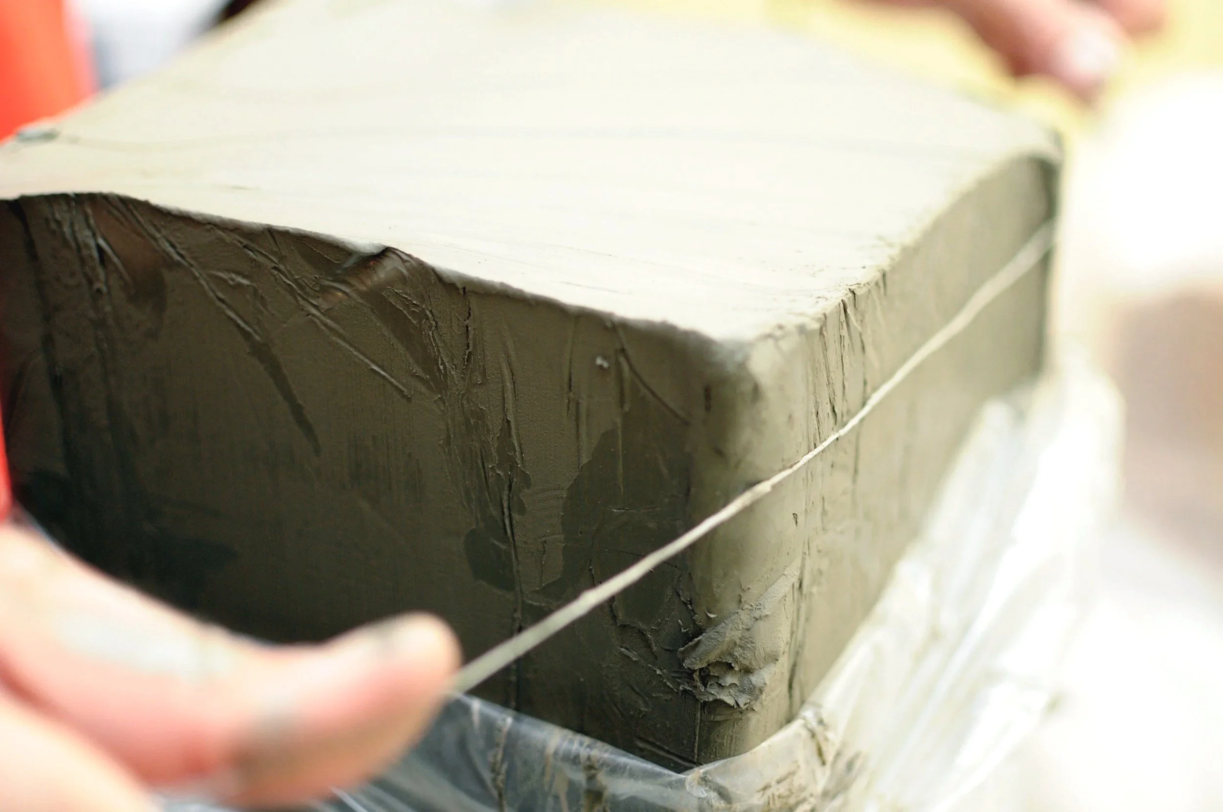 wire tool, cutting clay