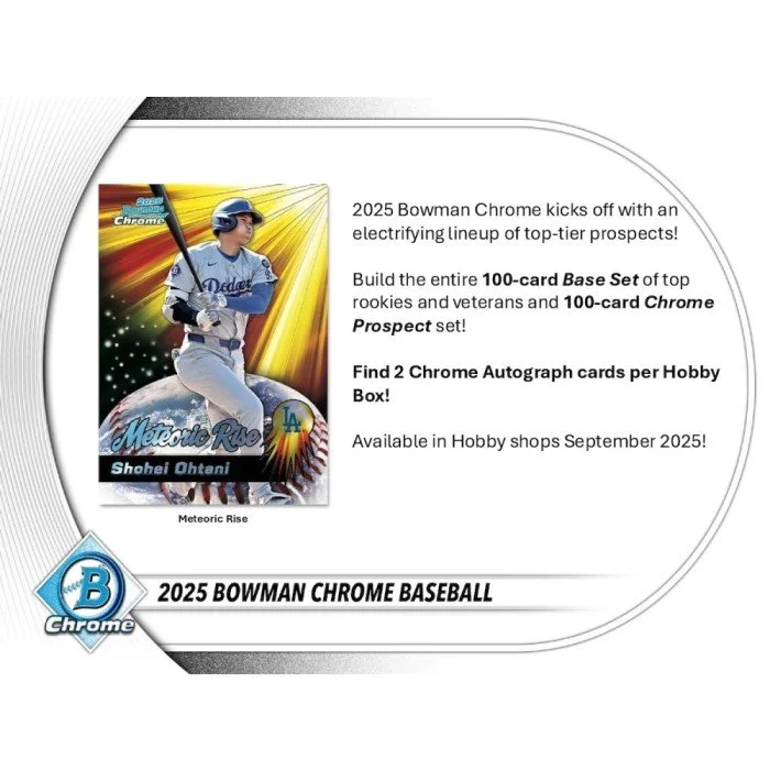 2025 Bowman Chrome Mega Box - Soon 10/08