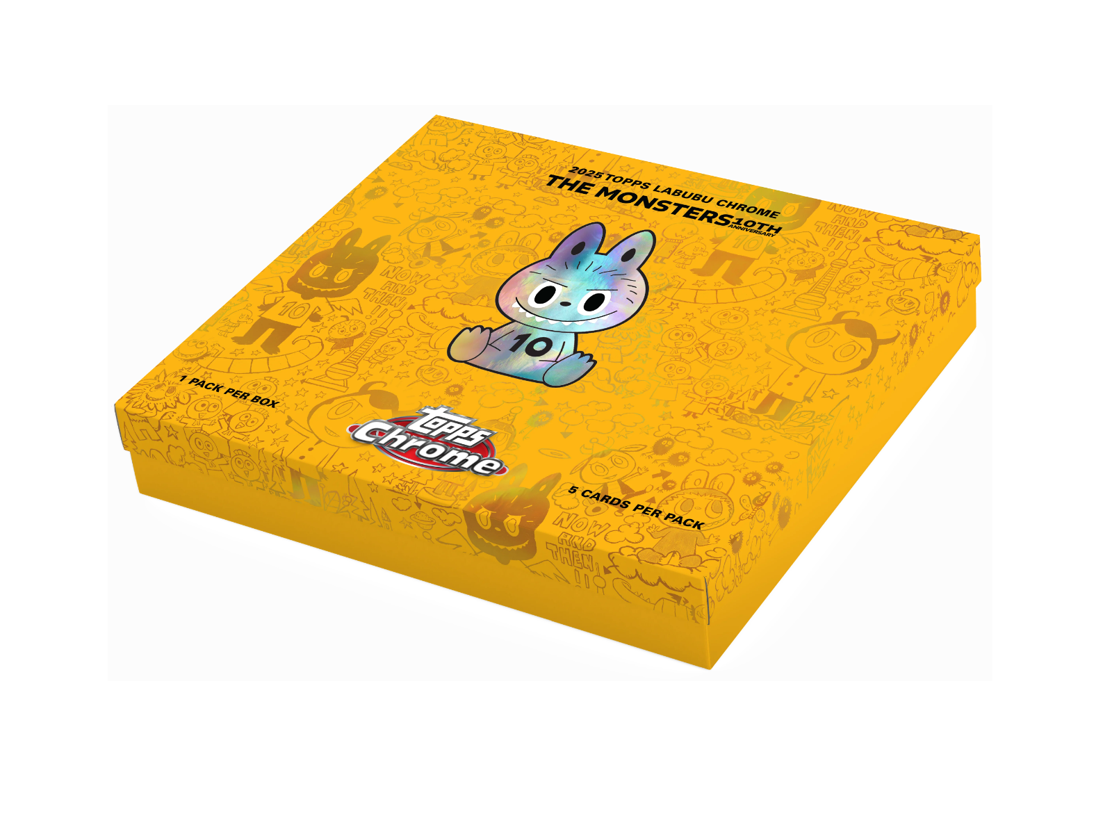 2025 Topps Labubu Chrome 10th Anniversary 