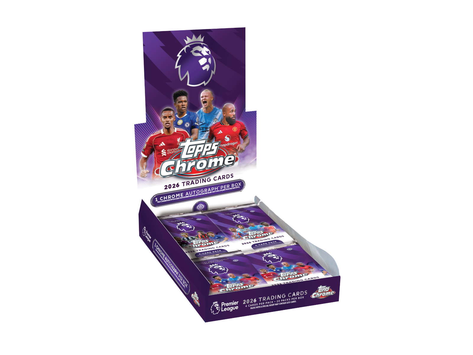 2025 Topps Chrome Premier League Soccer