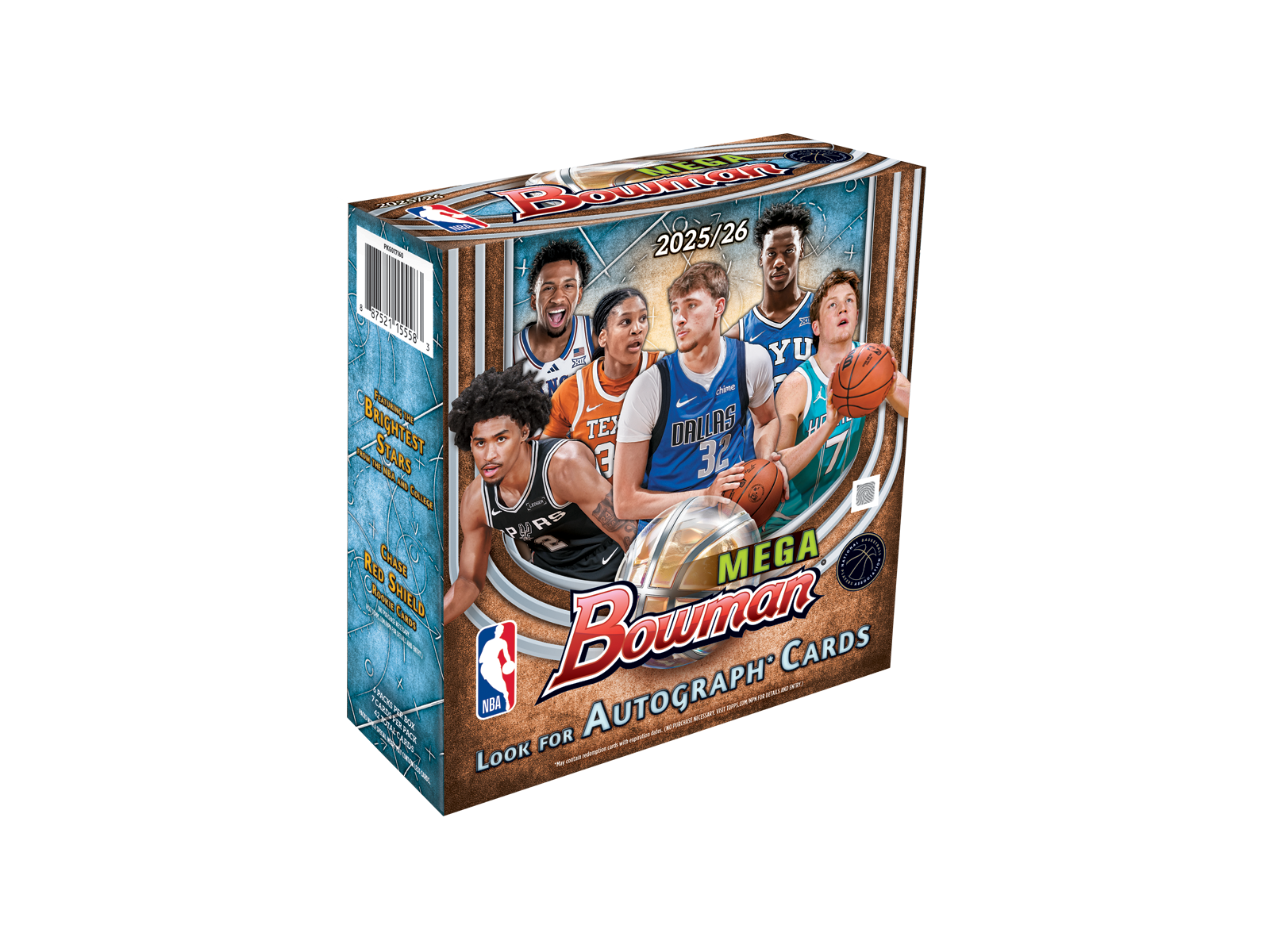 2025-26 Topps Bowman Basketball Mega Box - Soon 5/7