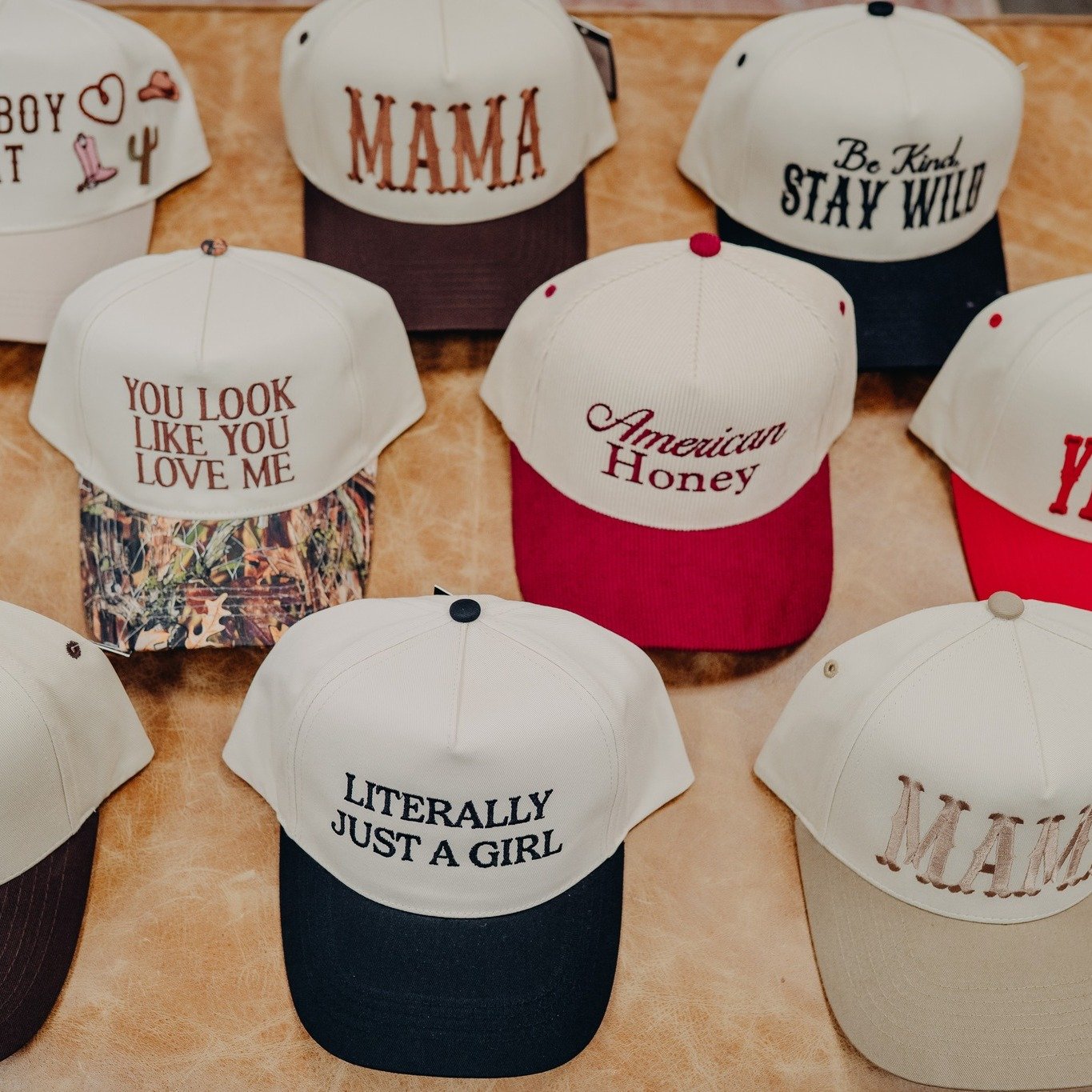 stocked back up with all these cutie hats - perfect for summer!☀️
.
.
.
.
#hats #womensfashion #ootd #baseballcap #boutique