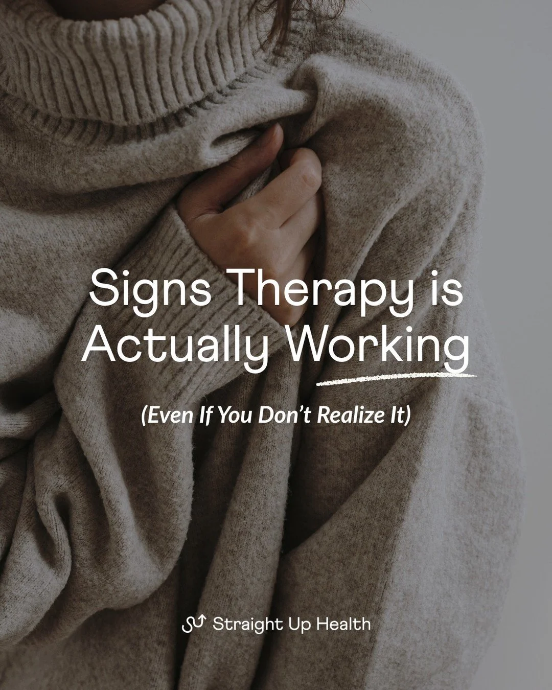 Therapy often works in quiet, subtle ways you might not immediately notice. 🌱

It can show up as noticing patterns in your thoughts, pausing before reacting, or setting healthier boundaries. These small shifts are powerful signs of growth and self-a
