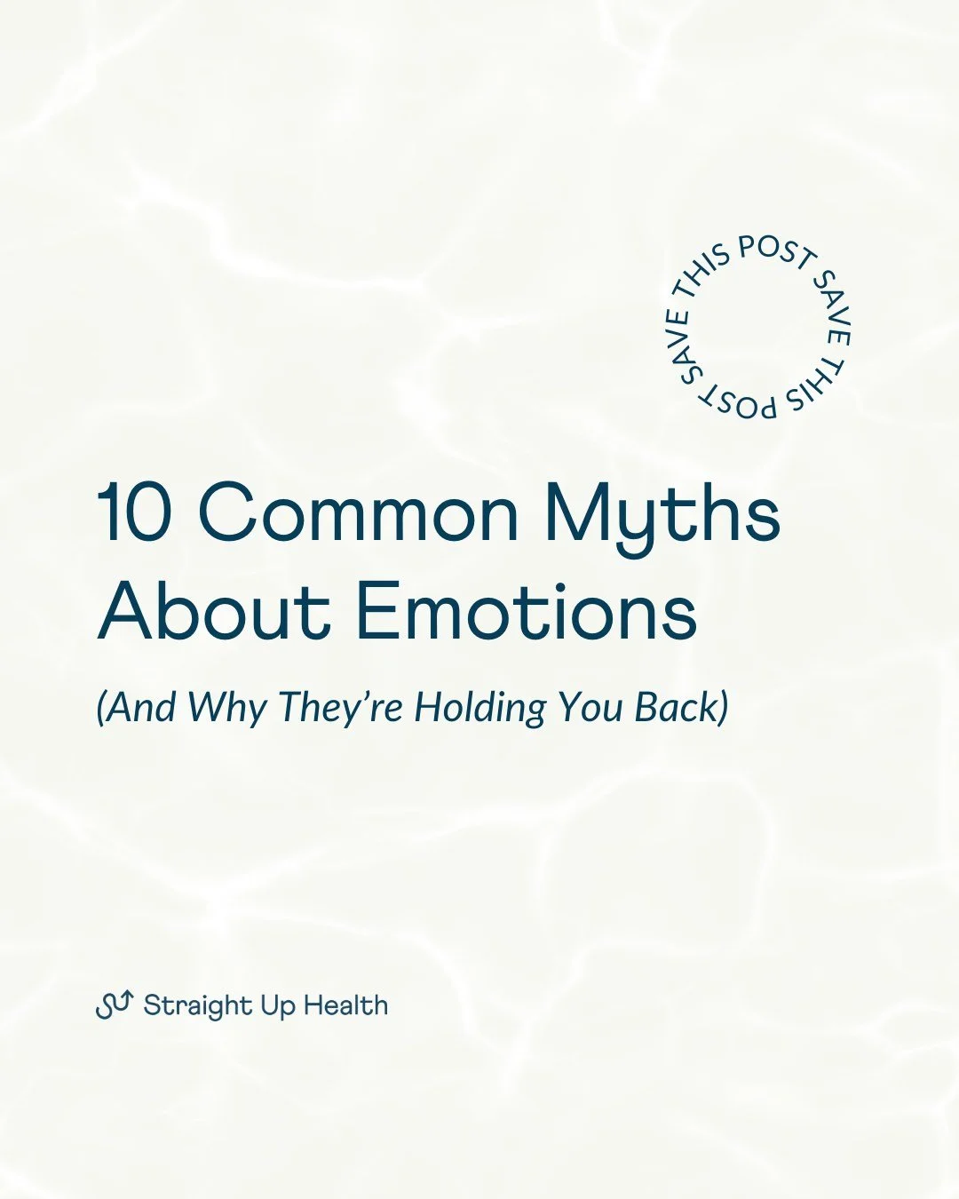 We all have emotions, but we also carry myths about how we &ldquo;should&rdquo; feel.

Believing these myths can make you judge yourself, hold back, or feel weighed down by your own emotions. The truth? Emotions are signals, not weaknesses. Learning 