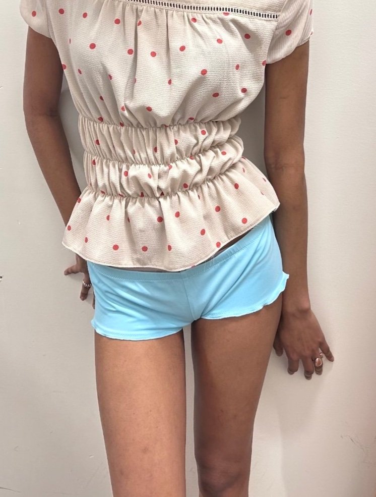 Aqua Micro Shorts (S)