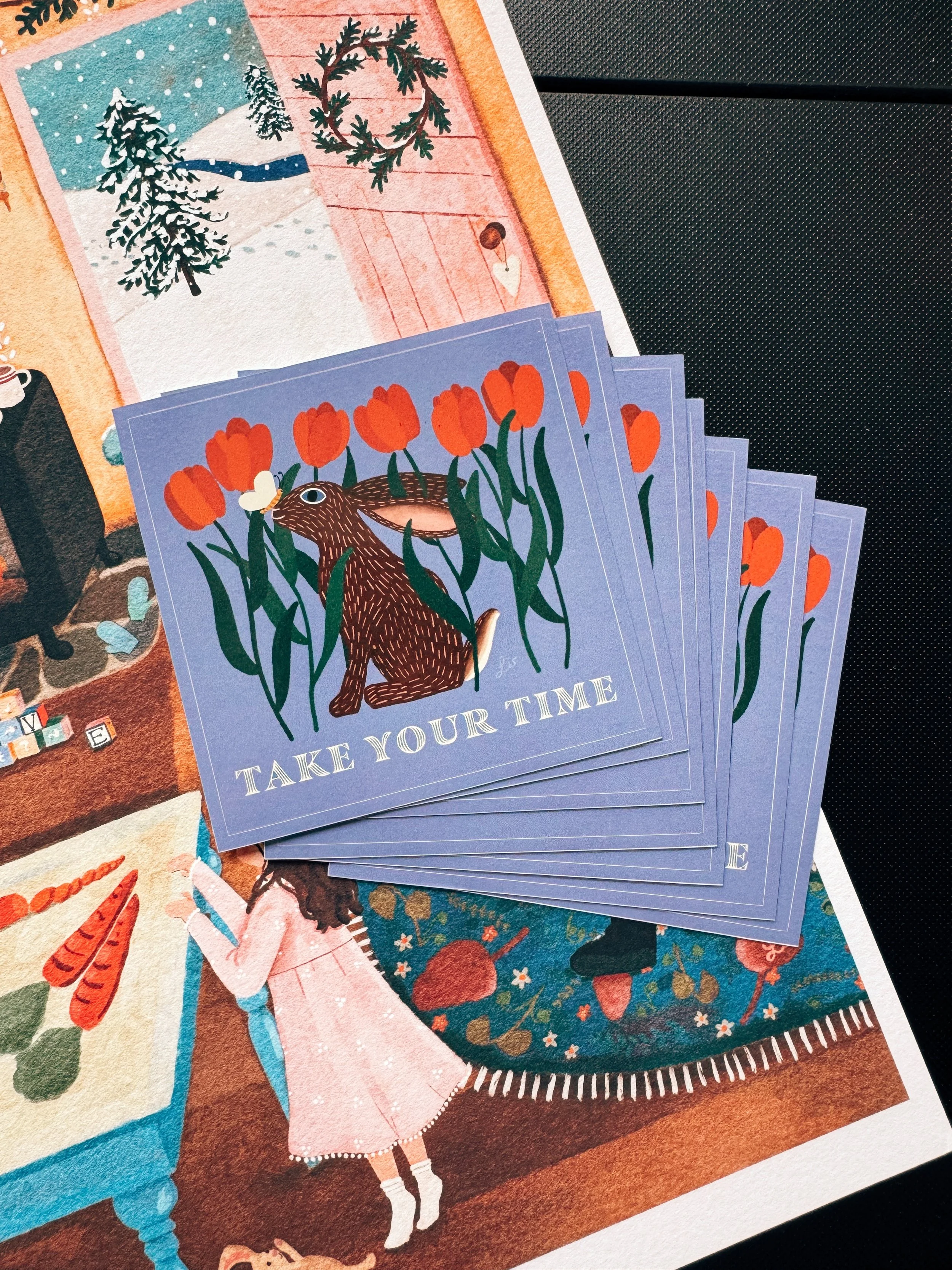 Take Your Time Sticker