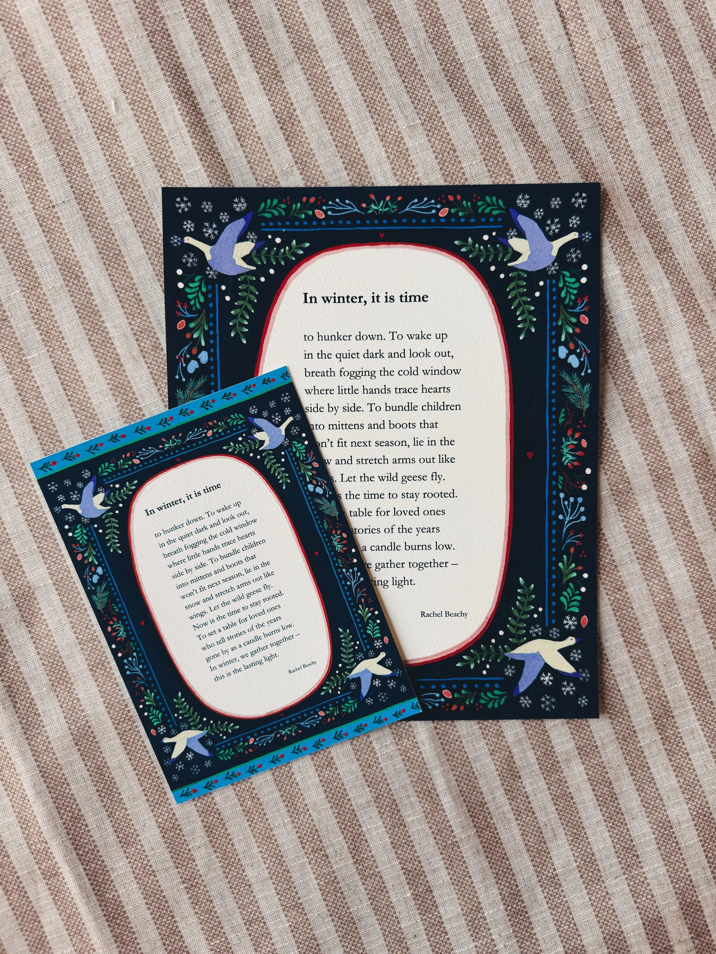 A Time for all Seasons | Winter - Rachel Beachy X Elisabeth Dorrian