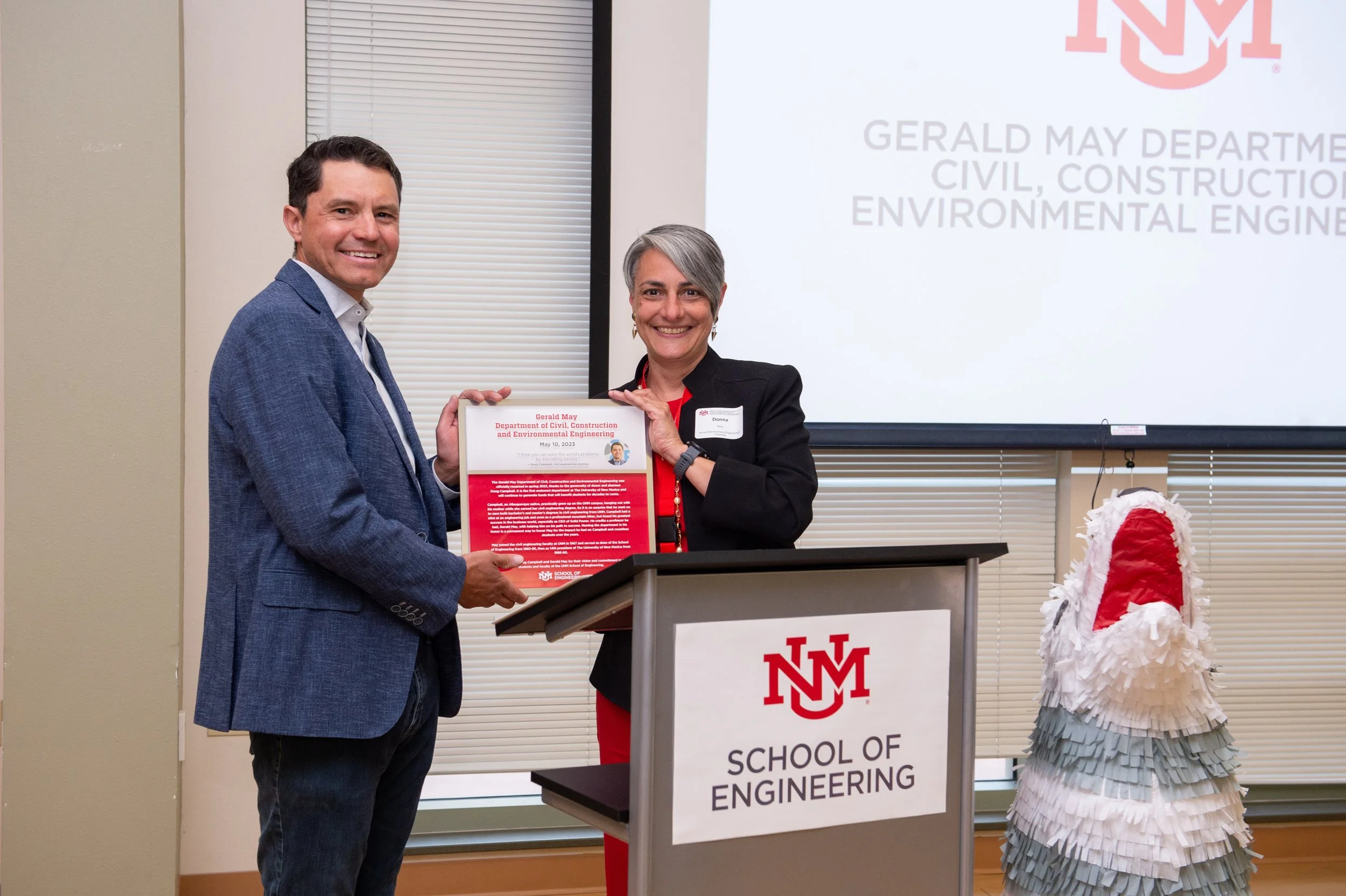 UNM SCHOOL OF ENGINEERING: DEAN DONNA RILEY EPISODE HIGHLIGHT