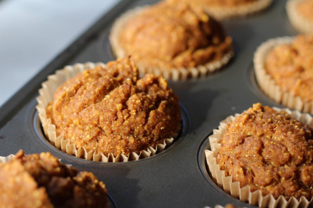 Pumpkin Cornbread Muffins