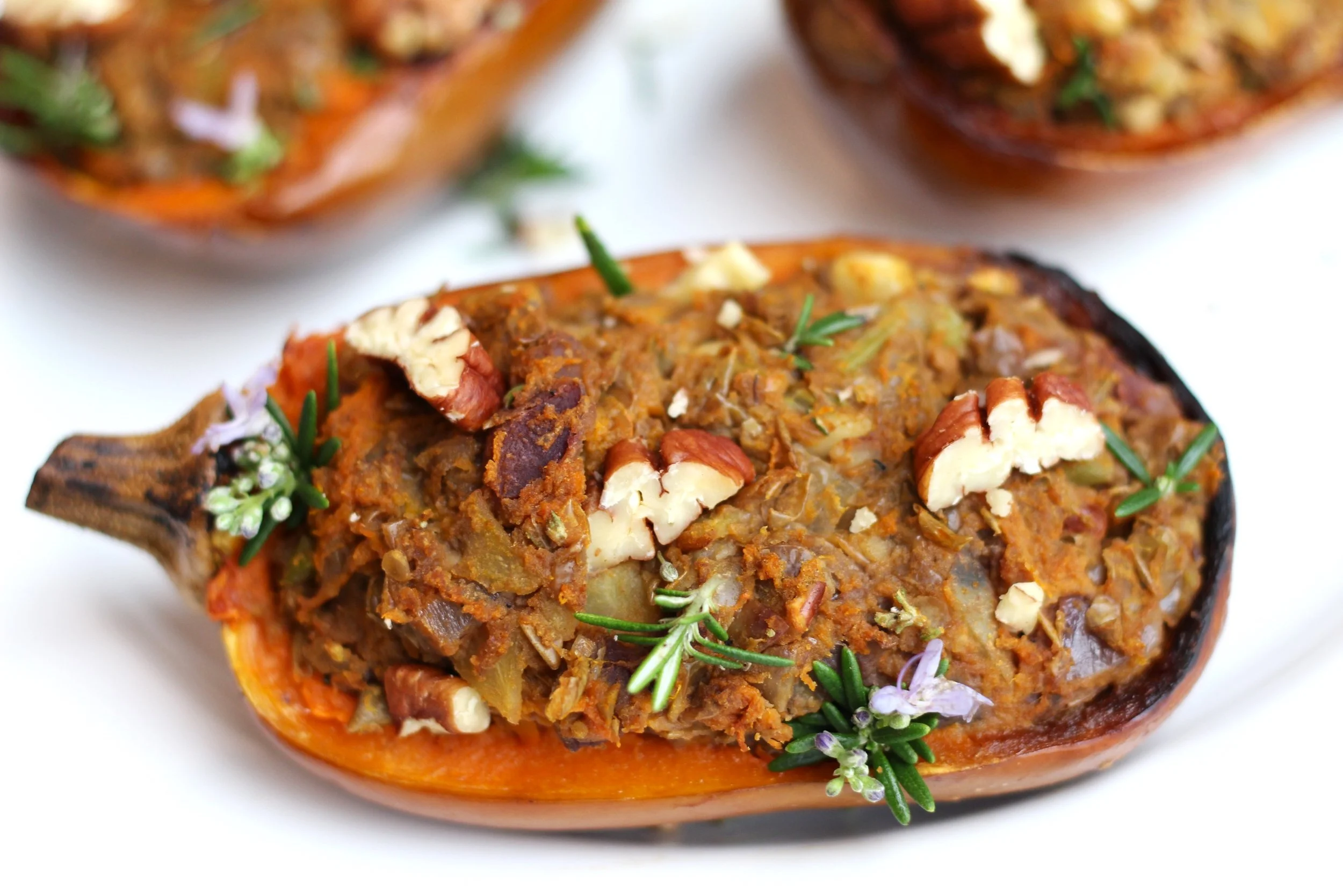 Roasted Stuffed Honeynut Squash&nbsp;