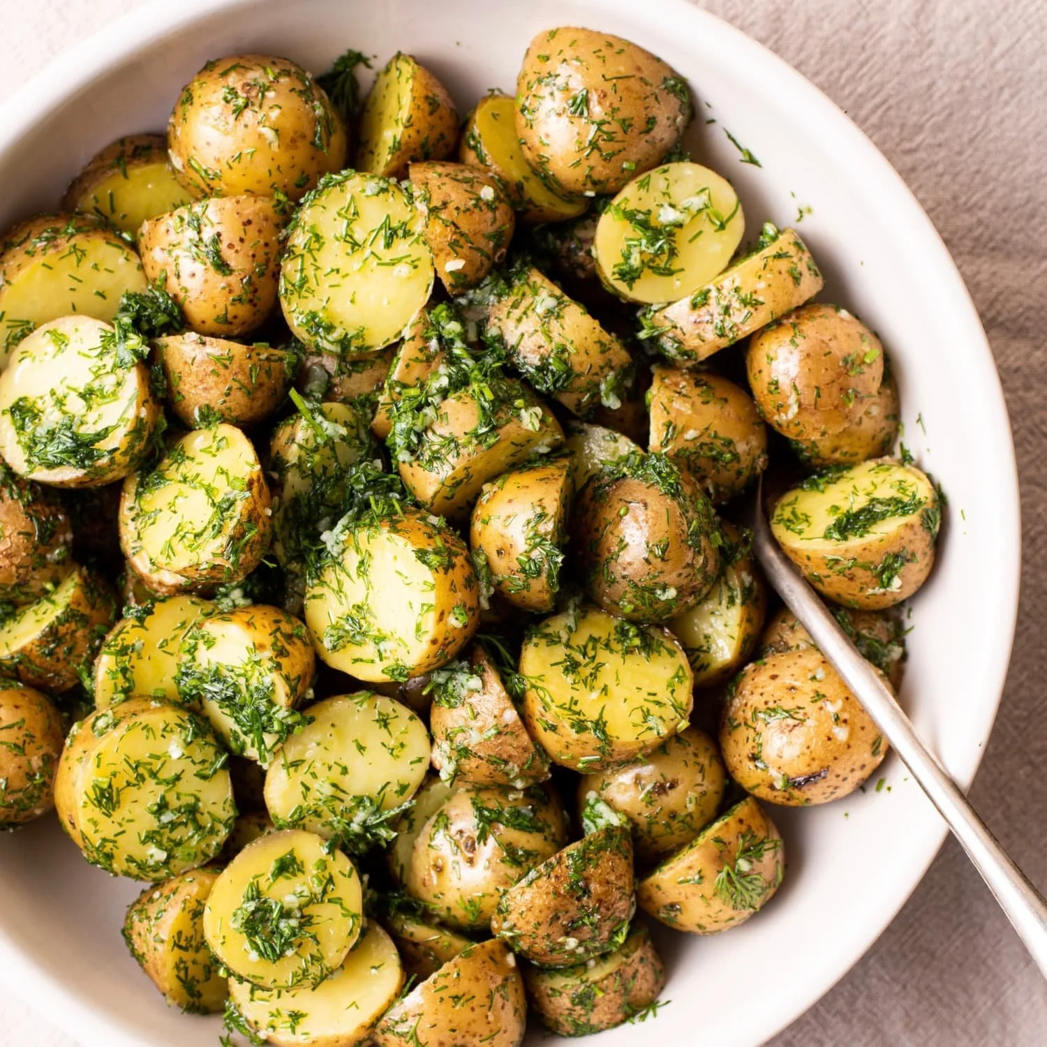 Ukrainian Dill Potatoes