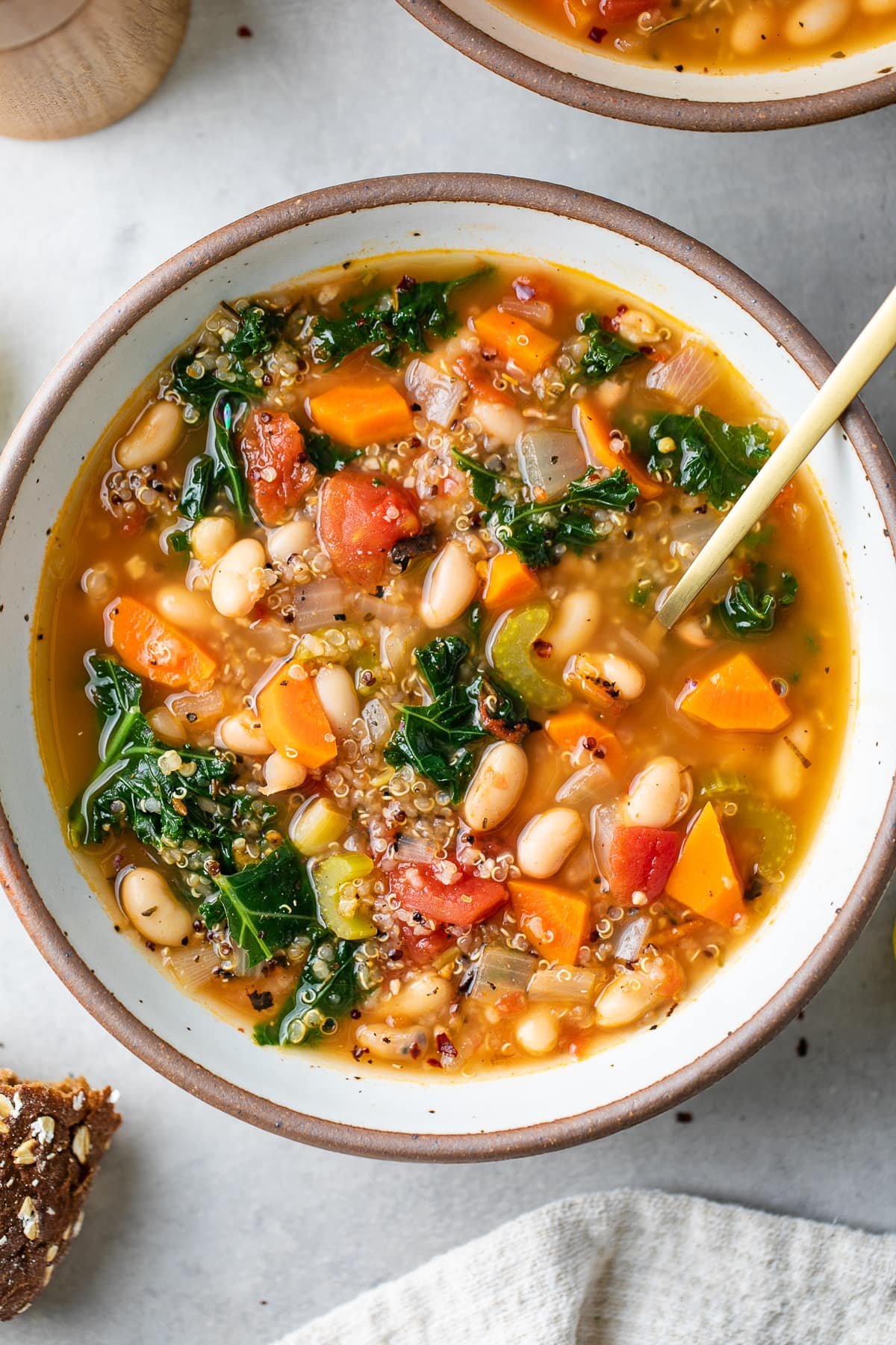 Kale, Quinoa and White Bean Soup — Food for People