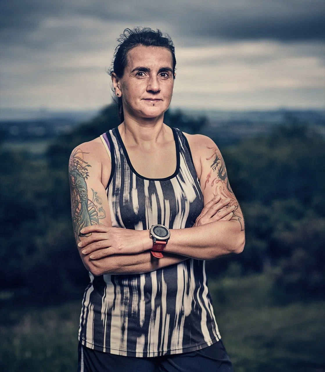 Runners, sports photography, sports portrait photography, amateur athletics, marathon runners, hill runners, sports advertising photography