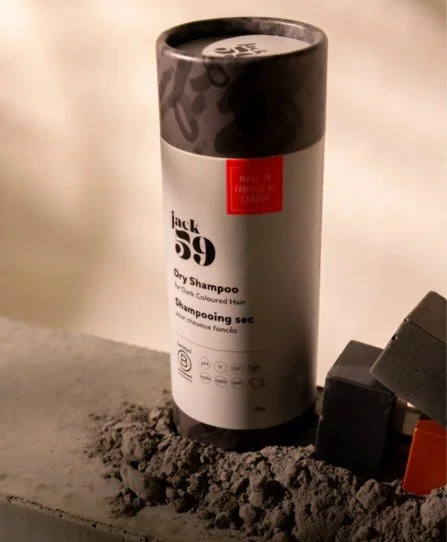 Jack59 Dry Shampoo Dark greasy hair solution