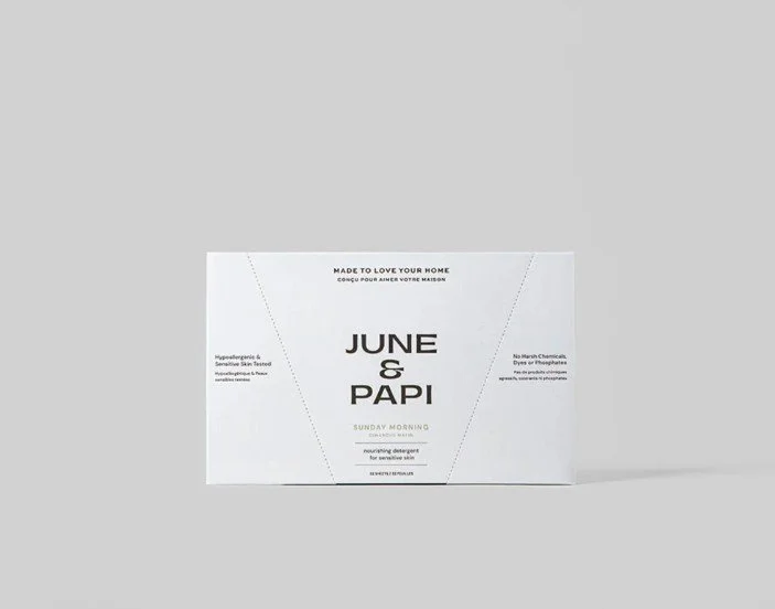 June&Papi Sunday Morning Laundry Detergent Sheets .jpg