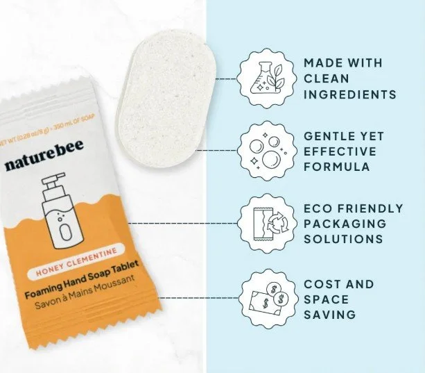 nature bee foaming hand soap tablets earth friendly.jpg