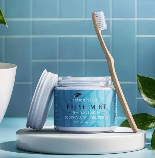 Nelson Natural mint hydroxyapatite toothpaste made in canada.jpg