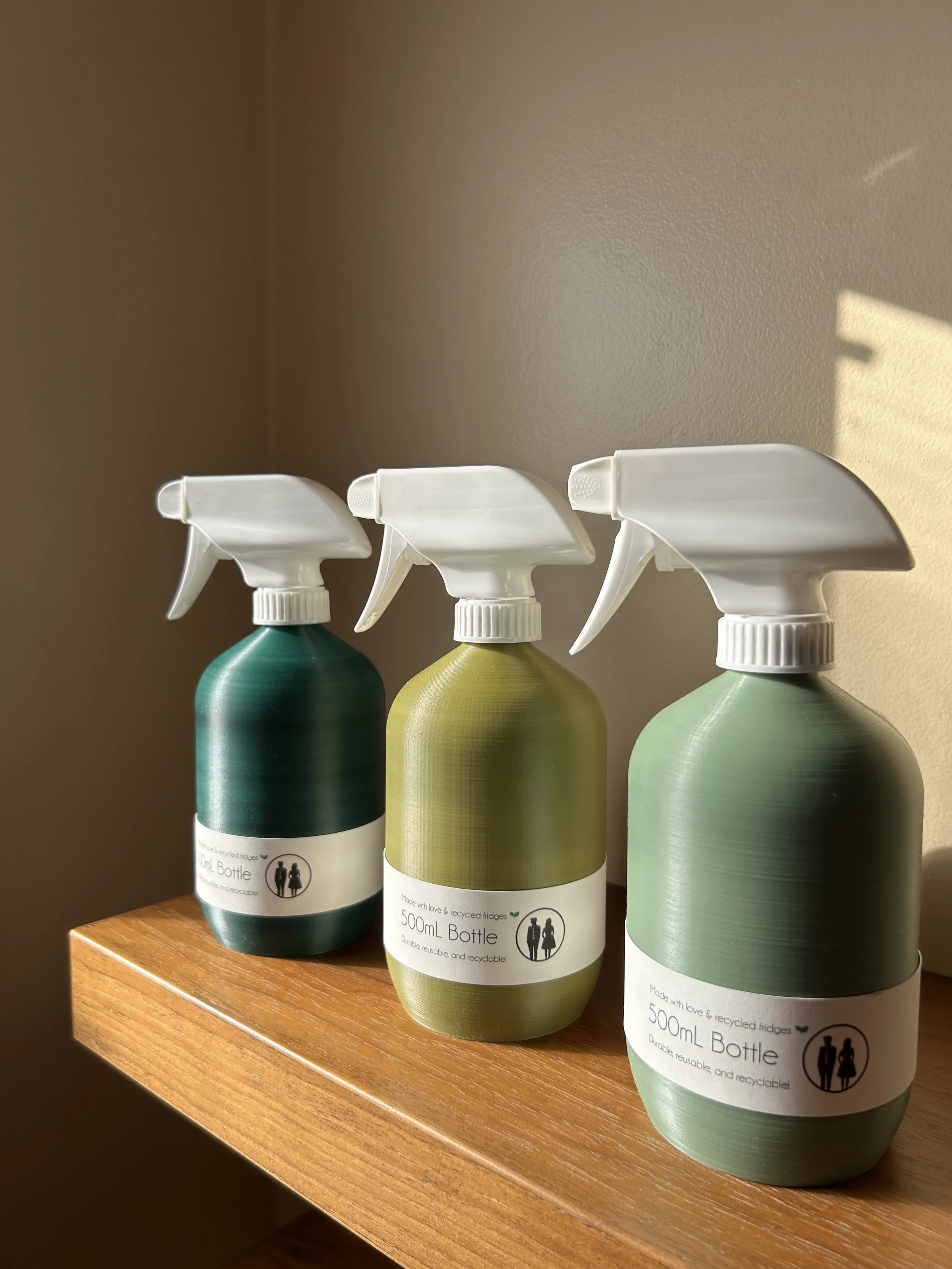 recycled fridge spray bottle made in canada